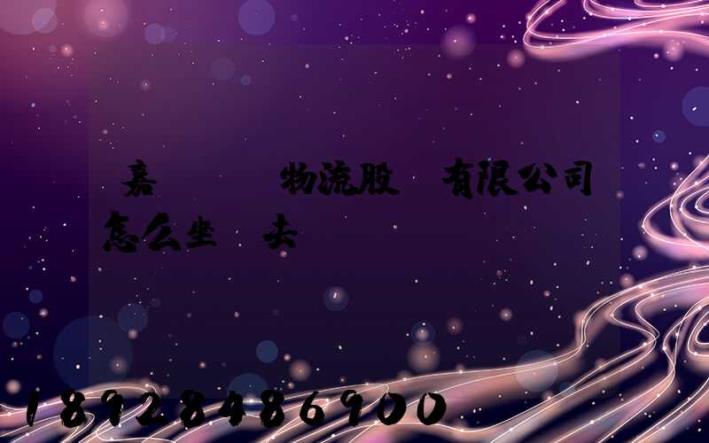 嘉誠國際物流股份有限公司怎么坐車去